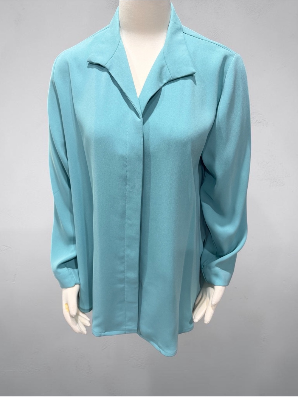 Carole Tomkins The Big Shirt in Mint Green
